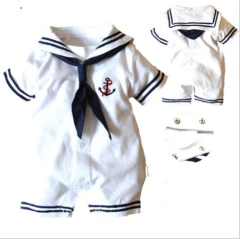 Navy Style Bodysuit - TinyTacker