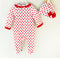 Christmas Love Baby Girl Jumpsuit Hat - TinyTacker