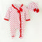 Christmas Love Baby Girl Jumpsuit Hat - TinyTacker