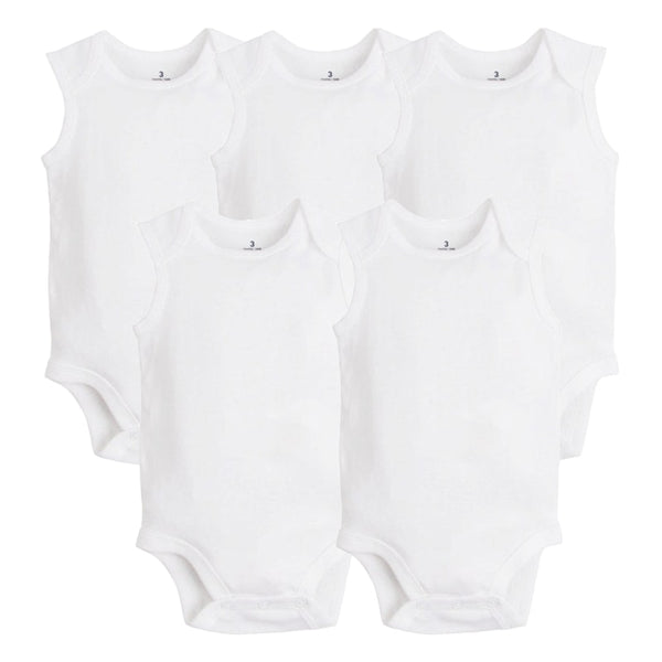 Summer Sleeveless Baby Boy Bodysuits - TinyTacker