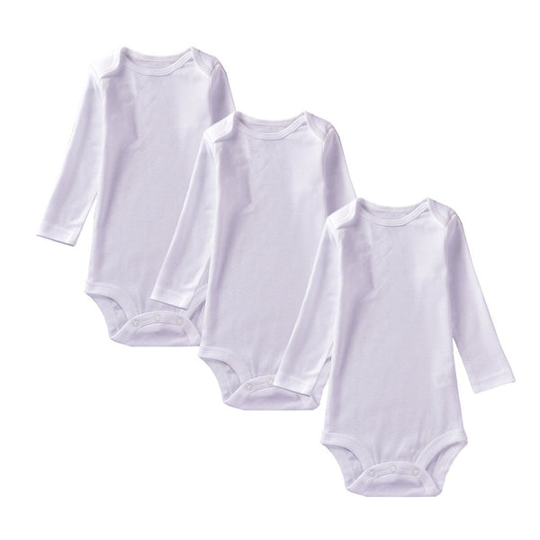Plain White Bodysuit - TinyTacker