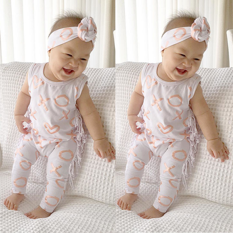 Fashion Baby Girl Tassel Outfit - TinyTacker