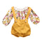 Summer Baby Girl Floral Sunsuit - TinyTacker