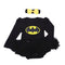 Batman Baby Girl's Lace Romper Dress - TinyTacker