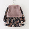 Becca's Fur Vest Floral Dress - TinyTacker
