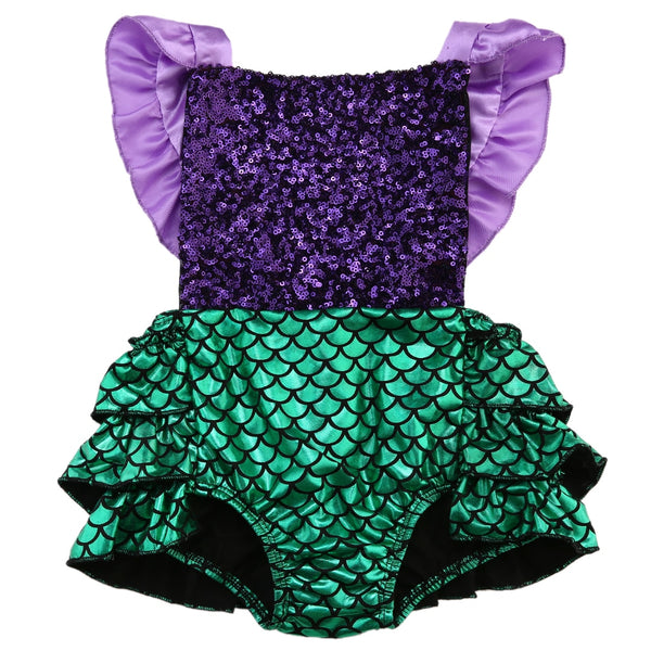 Sequins Mermaid Outfits Costume - TinyTacker