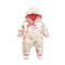 Floral Princess Christmas Girls Jumpsuit - TinyTacker