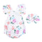 Summer Flower Romper - TinyTacker