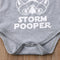 Storm Pooper Print Cute Outfit - TinyTacker