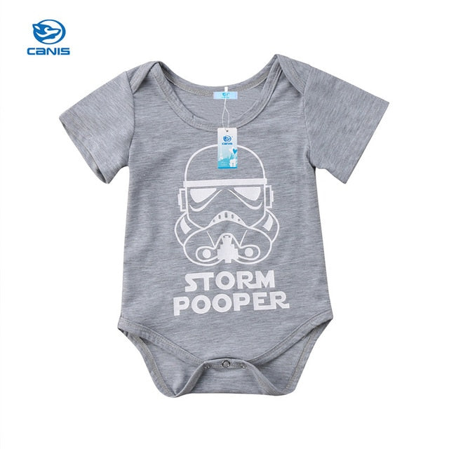 Storm Pooper Print Cute Outfit - TinyTacker