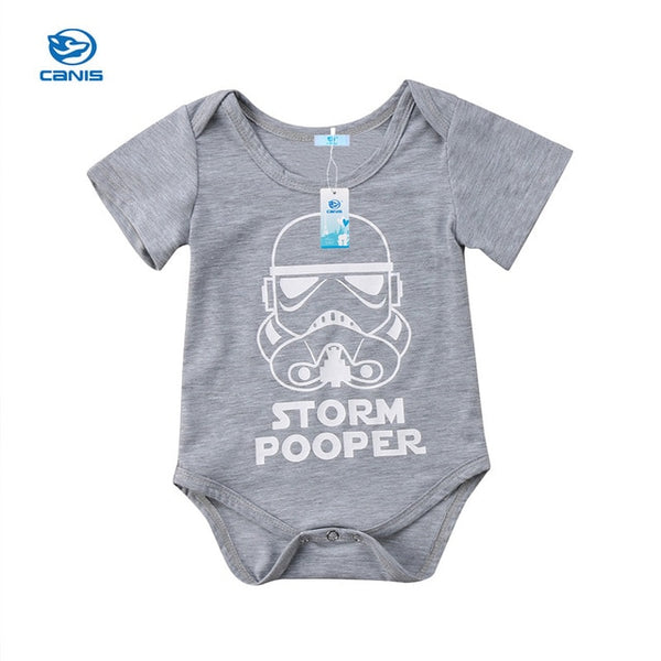 Storm Pooper Print Cute Outfit - TinyTacker