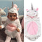 Unicorn Baby Girls Romper - TinyTacker