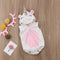 Unicorn Baby Girls Romper - TinyTacker