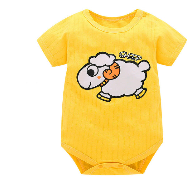 Sheep Cartoon Bodysuit - TinyTacker