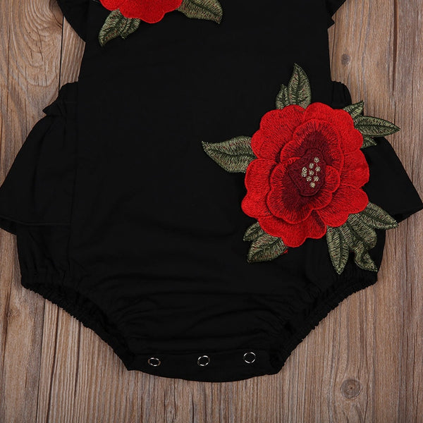 Wilmina's Floral Design Bodysuit - TinyTacker