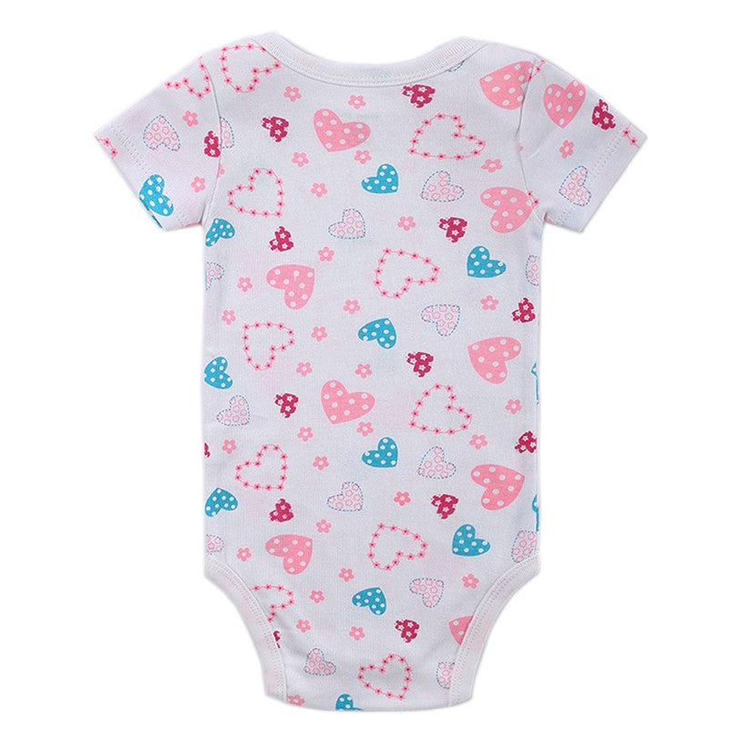 Heart Print Bodysuit - TinyTacker