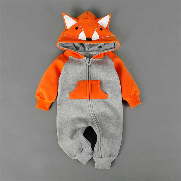 New Fashion Animal Fox Boy Onesies - TinyTacker