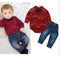 Morgan's Plaid Romper Suit - TinyTacker