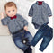 Morgan's Plaid Romper Suit - TinyTacker