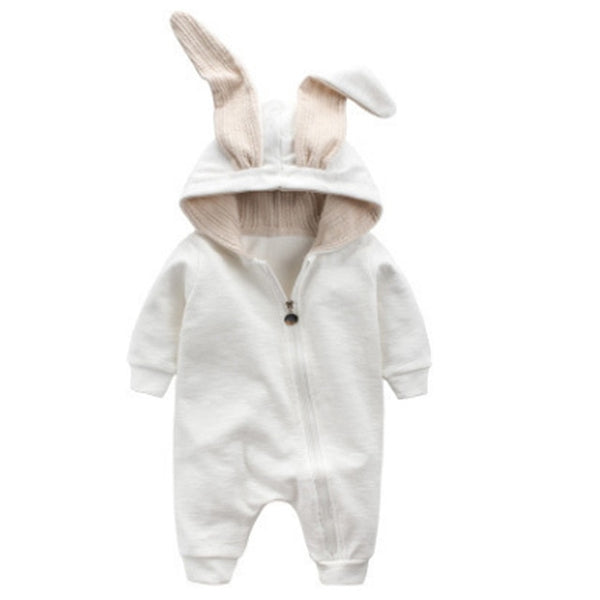 Simon's Pink Bunny Jumpsuit - TinyTacker