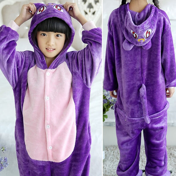 Purple Cat Onesies - TinyTacker