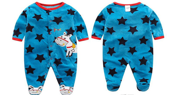 Polar Fleece Baby Boy Jumpsuits - TinyTacker