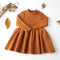 Long Sleeved Knit Princess Dress - TinyTacker