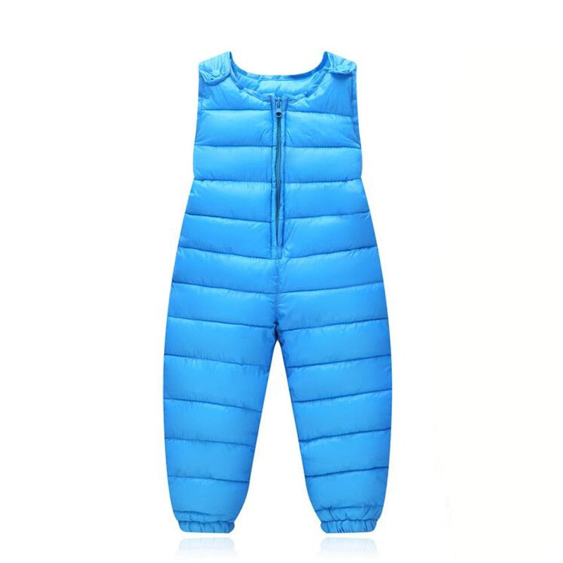 Warm Stra Girls Boys Winter Jumpsuit - TinyTacker