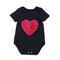 Love Heart Baby Romper - TinyTacker