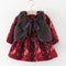 Becca's Fur Vest Floral Dress - TinyTacker