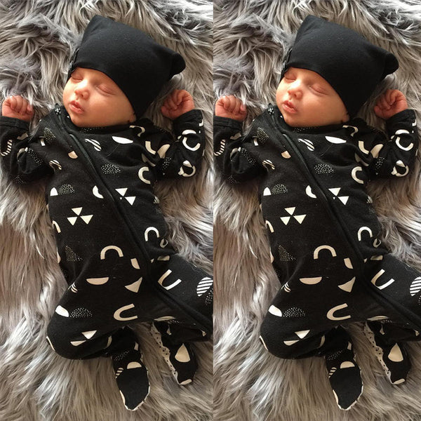 Newborn Girls Warm Jumpsuit - TinyTacker
