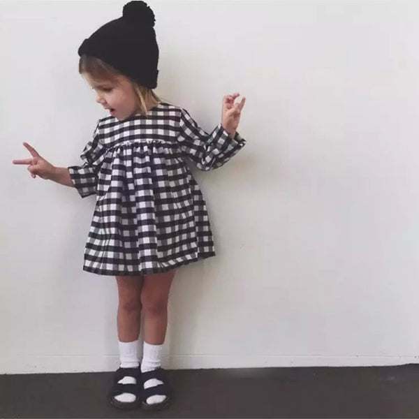 Cute Plaid Tutu Dress - TinyTacker