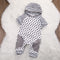 Baby Girls Hooded Short Sleeve Jumpsuit - TinyTacker