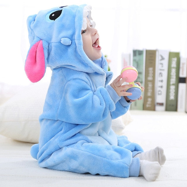 Blue Star Flannel Pajama - TinyTacker