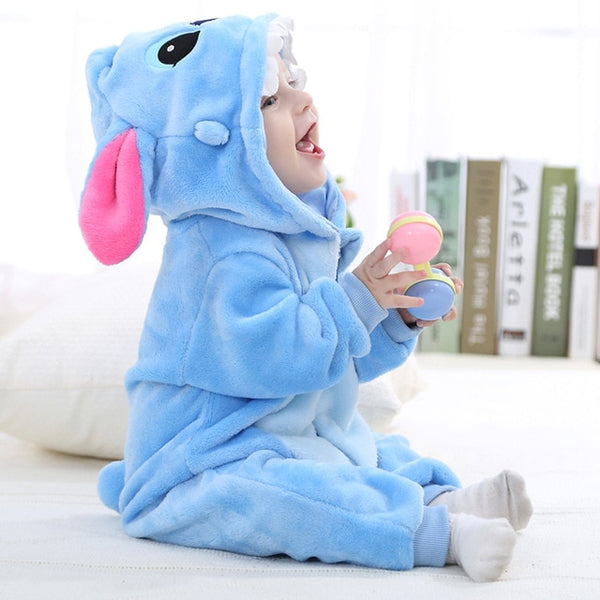 Blue Star Flannel Pajama - TinyTacker