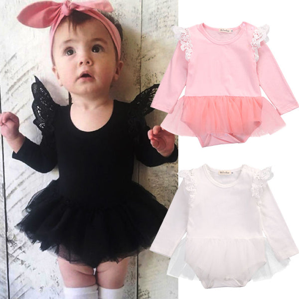 Cute Ruffles Tulle Tutu Sunsuit - TinyTacker