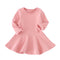 Alberta' Candy Color Pleated Dress - TinyTacker