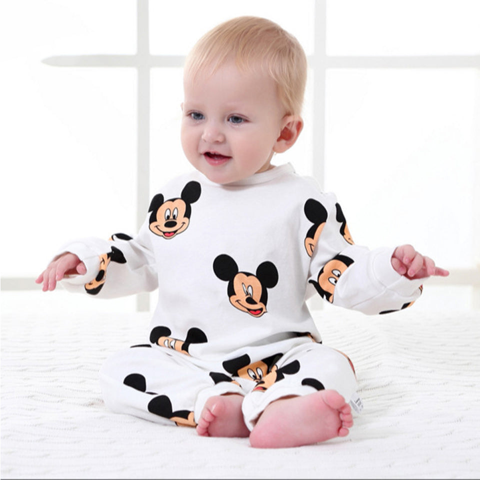 Nick's Mickey Cartoon Jumpsuit - TinyTacker
