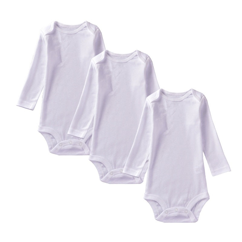 Plain White Bodysuit - TinyTacker