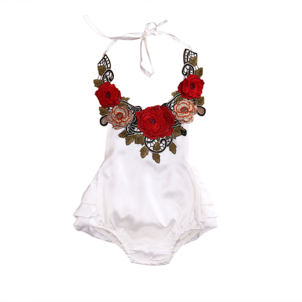 Fashion Girl Backless Skirted Rompers - TinyTacker