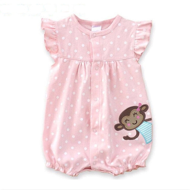 Cute Dot Romper - TinyTacker