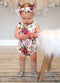 Beautiful Girl Floral Romper Sunsuit - TinyTacker
