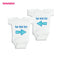 "He Did It" Twins Romper - TinyTacker