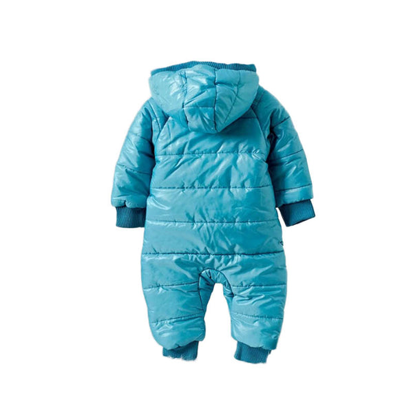 Blue Thick Cotton Boys Jumpsuit - TinyTacker