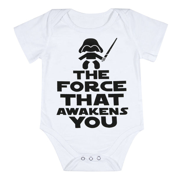 "Force Awakens You" Romper - TinyTacker