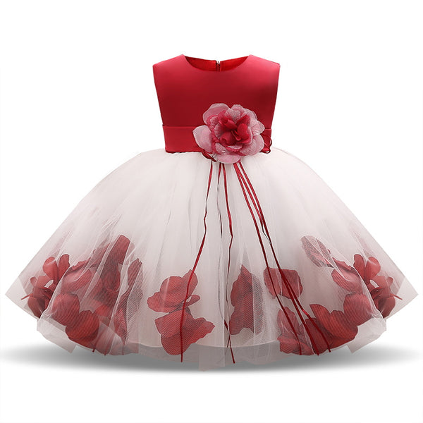 Tina's Floral Lace Dress - TinyTacker