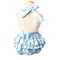 Lucky Girl Ruffled Flamingo Rompers & Headband Set - TinyTacker