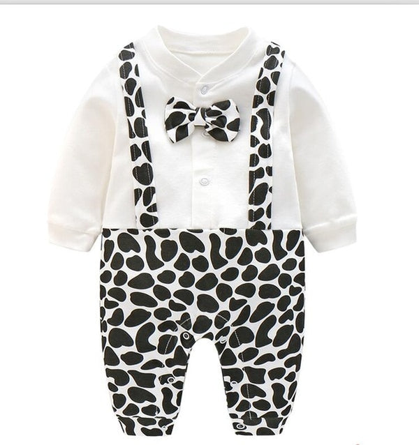 Leopard Skin Boy's Jumpsuit - TinyTacker
