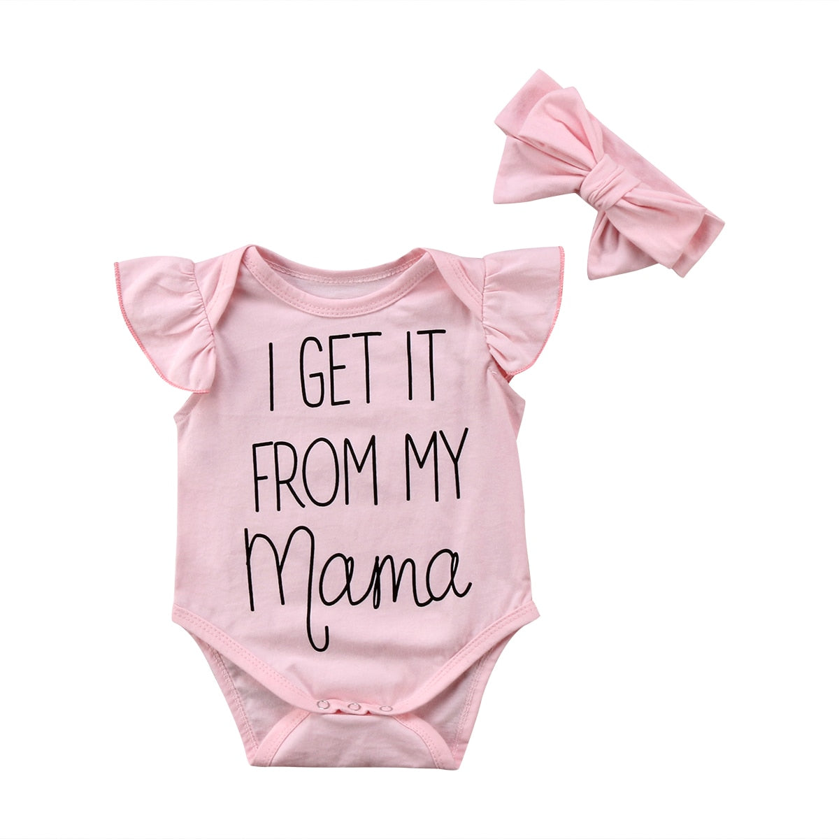 I Get It From My Mama Bodysuit - TinyTacker
