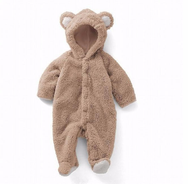 Coral Fleece Onesies - TinyTacker